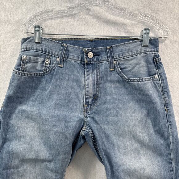 VTG Levis 559 Jeans Mens Size 30x30 Straight Leg Light Wash Red Tag - Picture 3 of 9